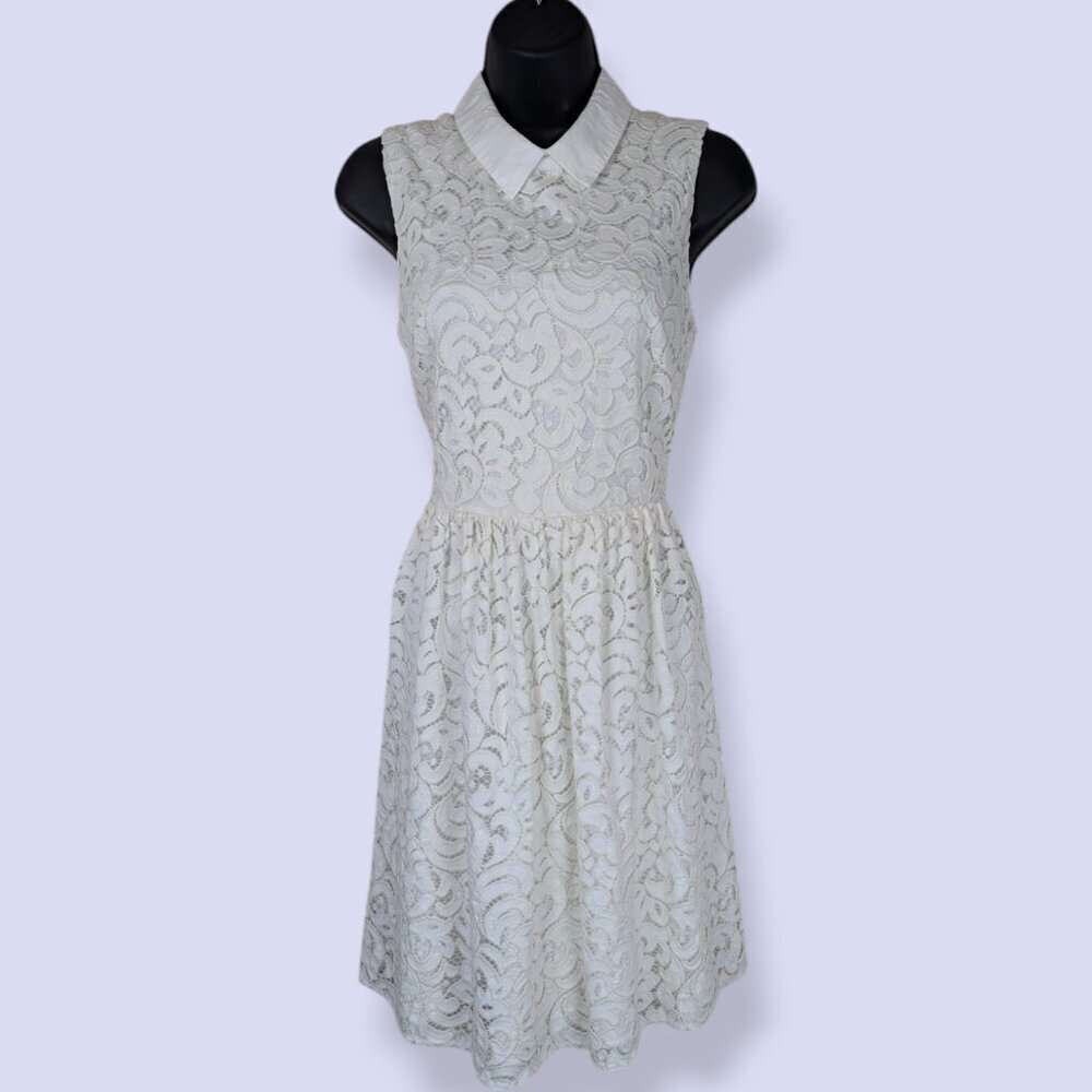 Betsey Johnson White Lace Dress